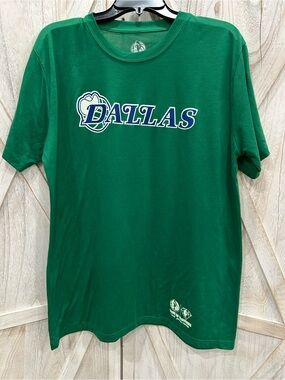 Dallas Mavericks Retro Logo Promo Shirt Mavericks vs Warriors 3/3/22